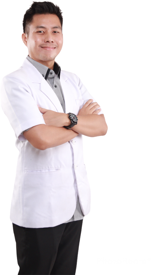 Male Doctor Crossing Arms